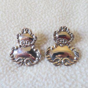 Sterling Doorknocker Earrings